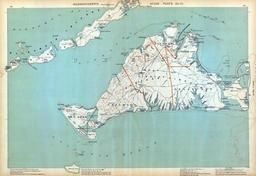 Plate 011 - Martha's Vineyard, Gay Head, Elizabeth Islands, Massachusetts State Atlas 1904